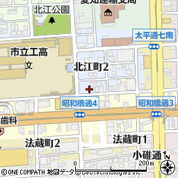 愛知県名古屋市中川区北江町2丁目32周辺の地図