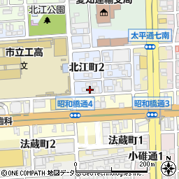 愛知県名古屋市中川区北江町2丁目31周辺の地図