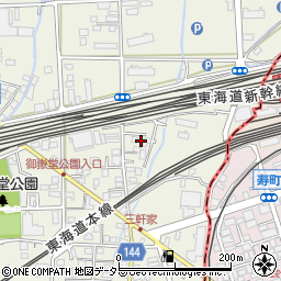 静岡県駿東郡長泉町下土狩220-7周辺の地図