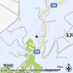 静岡県三島市玉沢周辺の地図