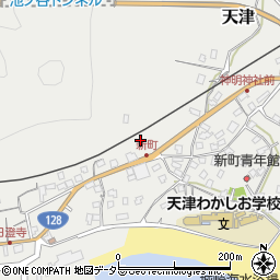千葉県鴨川市天津2087-2周辺の地図