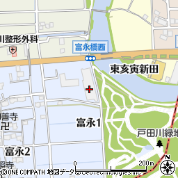 戸田川グリーンヴィレッジ周辺の地図