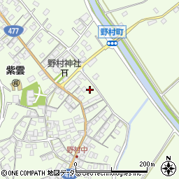滋賀県近江八幡市野村町1429周辺の地図