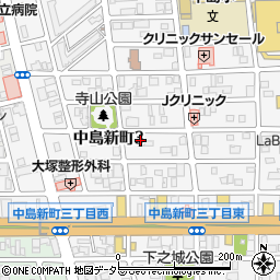 平林工業株式会社　中川工場周辺の地図