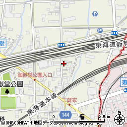 静岡県駿東郡長泉町下土狩220-6周辺の地図