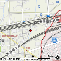 静岡県駿東郡長泉町下土狩222周辺の地図