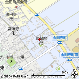 滋賀県近江八幡市金剛寺町585周辺の地図