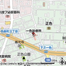 愛知県名古屋市中川区下之一色町波花93周辺の地図