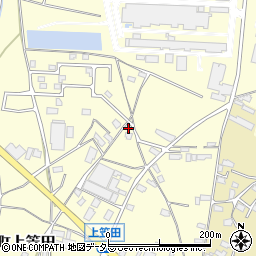 三重県いなべ市員弁町上笠田2633周辺の地図