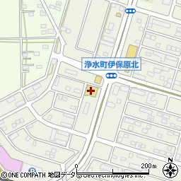 ダイソー豊田浄水店周辺の地図