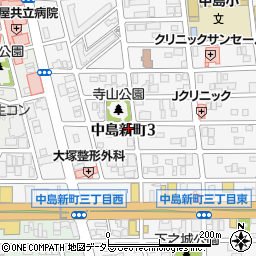 安井自転車サイクルセンター周辺の地図