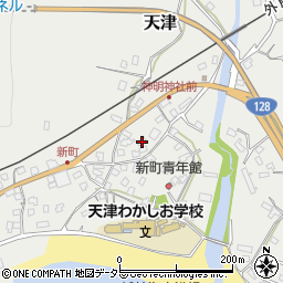 千葉県鴨川市天津2043周辺の地図