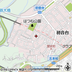 静岡県三島市初音台5周辺の地図