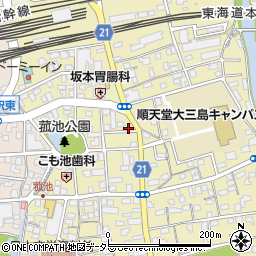 株式会社Ｙ’ｓプランニング三島店周辺の地図