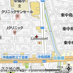 株式会社ビッグモーター　名古屋中川店周辺の地図