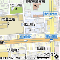 愛知県名古屋市中川区北江町2丁目26周辺の地図