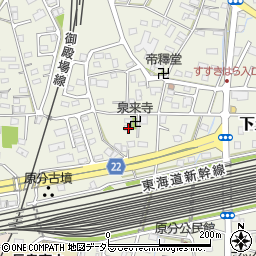 静岡県駿東郡長泉町下土狩1452周辺の地図