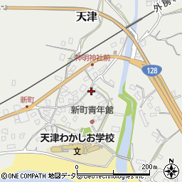 千葉県鴨川市天津2009周辺の地図