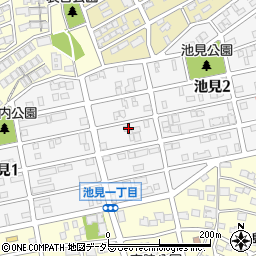 愛知県名古屋市天白区池見周辺の地図