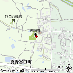 滋賀県大津市真野谷口町9周辺の地図