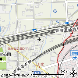 静岡県駿東郡長泉町下土狩220-11周辺の地図