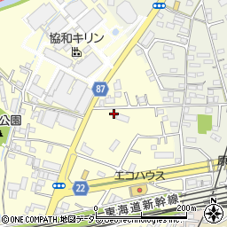静岡県駿東郡長泉町本宿110-15周辺の地図