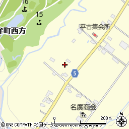 三重県いなべ市員弁町平古467-2周辺の地図