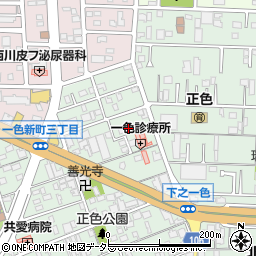 愛知県名古屋市中川区下之一色町波花98周辺の地図