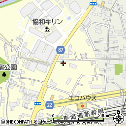 静岡県駿東郡長泉町本宿110-19周辺の地図