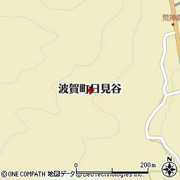 兵庫県宍粟市波賀町日見谷周辺の地図