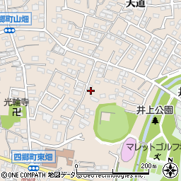 愛知県豊田市四郷町天道93-9周辺の地図
