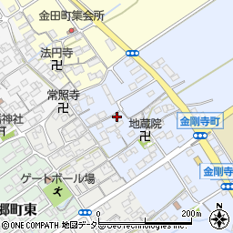 滋賀県近江八幡市金剛寺町609周辺の地図