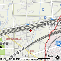 静岡県駿東郡長泉町下土狩220-8周辺の地図