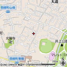 愛知県豊田市四郷町天道93-15周辺の地図