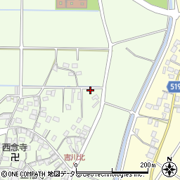 滋賀県野洲市吉川3798周辺の地図