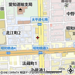 トヨタレンタリース名古屋太平通店周辺の地図