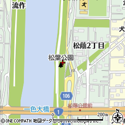 愛知県名古屋市中川区下之一色町干潟周辺の地図
