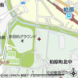 兵庫県丹波市柏原町北中448周辺の地図