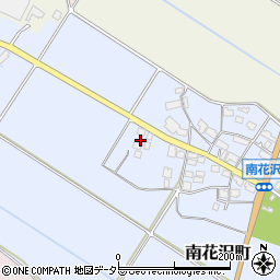 滋賀県東近江市南花沢町520周辺の地図