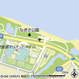 野洲川河口湖岸緑地エコトイレ周辺の地図