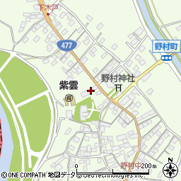 滋賀県近江八幡市野村町795周辺の地図