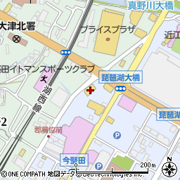 ドコモショップ堅田店周辺の地図