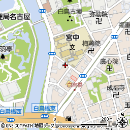 〒456-0035 愛知県名古屋市熱田区白鳥の地図