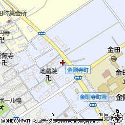 滋賀県近江八幡市金剛寺町563周辺の地図