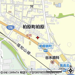 兵庫県丹波市柏原町柏原1057-1周辺の地図