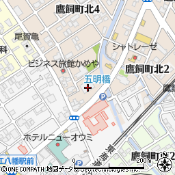 グリーン近江農協　八幡駅前事業所経済事業部経済課周辺の地図