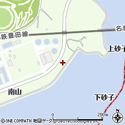 愛知県日進市米野木町下砂子周辺の地図