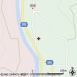 岡山県苫田郡鏡野町香々美39周辺の地図