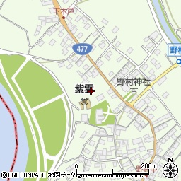 滋賀県近江八幡市野村町806周辺の地図