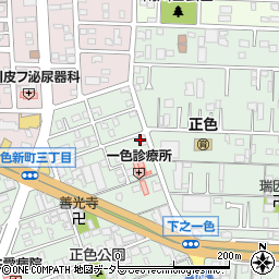 愛知県名古屋市中川区下之一色町波花90-2周辺の地図